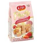 Lago Party Wafers Strawberry