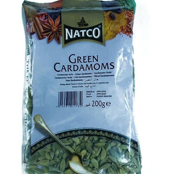 Natco Green Cardamoms 200g